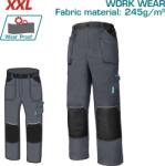 TOTAL Pantaloni de lucru TOTAL XXL cu întarituri Oxford si buzunare multiple (TSP6022.XXL)