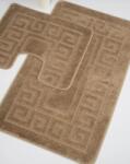 Set Baie Set 2 covorase baie Ethnic 2519 , Bej, Diverse Dimensiuni (8680318591357) Covor baie
