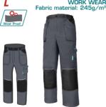 TOTAL Pantaloni de lucru TOTAL marimea L cu întarituri Oxford si buzunare multiple (TSP6022.L)