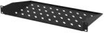 Mirsan Tava fixa consola 1U pentru rack 19" adancime 250mm nergu RAL9005 Mirsan MR. RAK1U25.01 (SHL-CL-MRRAK1U2501-MRS)