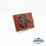 Amnisu Mandalóris barna patentos férfi bőr pénztárca BVS1021/T-man