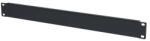 Mirsan Panou gol 1U pentru rack 19" negru RAL9005 Mirsan MR. PKV1U. 01 (PNL-BL-MRPKV1U01-MRS)