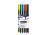 MFP Fineliner triunghiular, 6 culori (6410747)