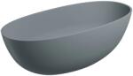 Omnires Cada freestanding, Omnires SHELL M+, 160 x 75 cm, gri cenușă mat (SHELLWWAG)