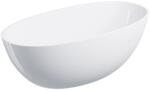 Omnires Cada freestanding, Omnires SHELL M+, 148 x 75 cm, alb lucios (SHELL148WWBP)