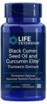 Life Extension Ulei de chimen negru și extract de turmeric Curcumin Elite - 60 softgeluri
