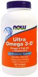 NOW Ultra Omega 3-D cu Vitamina D-3 - 180 softgeluri