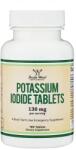 Double Wood Supplements Potassium Iodide (180 Tablets)