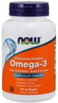 NOW Omega-3 cu Înveliș Enteric - 90 softgeluri