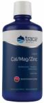 Trace Minerals Calciu/Magneziu/Zinc, lichid, aromă de căpșuni - 946 ml