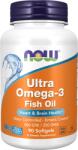 NOW Ultra Omega-3 - 90 softgeluri