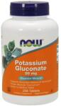 NOW Gluconat de Potasiu - 99 mg · 250 tablete