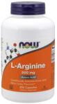 NOW L-Arginină - 500mg · 250 capsule