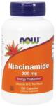 NOW Niacinamidă - 500mg · 100 capsule