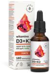 Aura Herbals Vitamin D3, 4000 IU + K2 FORTE (30 ml / 1 fl. oz. )