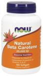 NOW Beta Caroten Natural - 25 000 UI · 180 softgeluri