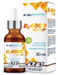 ALLNUTRITION Picături de Vitamina D3 4000 - 30 ml