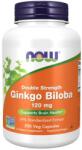 NOW Ginkgo Biloba Dublă Putere - 120 mg · 200 capsule