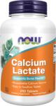 NOW Lactat de Calciu - 250 tablete