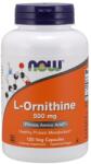 NOW L-Ornithine - 500 mg · 120 capsule