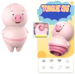  Pig-nyelv vibrátor, 10func. Akkus, USB töltő zsinórral - sex-shop