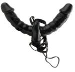 Pipedream Vibrating Double Delight Strap On - sex-shop