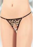 SoftLine Leopárd nyitott tanga - sex-shop