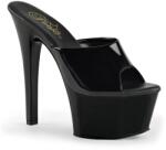  Pleaser Aspire fekete platform papucs. 38-as - sex-shop