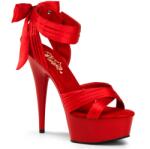 Pleaser piros masnis platform szandál. 40-es - sex-shop