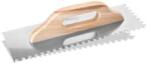  Fogazott glettvas fanyéllel 380 mm 10x10 INOX (6113561) (6113561)