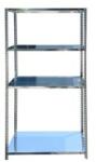  Basic fémpolc 4-es horganyzott (30x75x150cm) (8922134) (8922134)