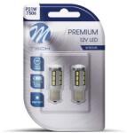m-tech PREMIUM P21W BA15s 18LED, fehér, 2 db (LB355W)