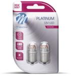 m-tech CANBUS BA15s R5W 12-24V 5LED, narancssárga, 2 db (LB833Y-02B)