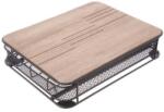 ORION LINE kapszulás doboz 30 × 24 × 6, 5 cm fa/fém (811259)