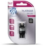m-tech W21/5W W3x16q 12-24V 6LED, piros, 1 db (LB845R-01B)