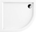 Omnires Cadita de dus, Omnires RIVERSIDE, 90 x 80 cm, acril, alb lucios (RIVERSIDE80-90-LBP)