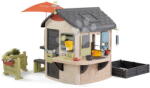 Smoby Căsuță de grădină cu vizor Mud Cooking House Life Smoby cu blat de lucru, cu filtru UV, de la 24 luni (SM810303-G) Casuta pentru copii