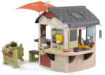 Smoby Căsuță cu grădină inclusă pentru meteorolog Mud Cooking House Life Smoby cu blat de lucru extensibil și filtru UV, recomandată de la 24 luni (SM810303-D) Casuta pentru copii