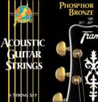 Framus 47200 L 011/047 Akusztikus Gitár Húrkészlet, Könnyű . 011"-. 047", Foszfor Bronz, Gazdag Hangzás (47200 L 011/047)