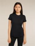 Icebreaker Women Merino 125 Cool-Lite Sphere III SS Tee női funkcionális felső S / fekete