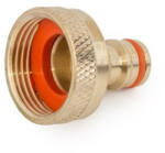 Armeti GK csapcsatlakozó, belsőmenetes 1', sárgaréz (BEBR-2197)