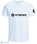 MTBIKER LOGO 1 póló, fehér (L)