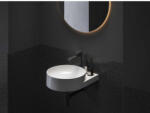 RAVAK Eleganta álló mosdócsaptelep 220 mm leeresztő nélkül EL 014.20BLM, Black Matt (RVK_X070387)