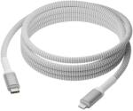 Dbramante1928 re-charge Lightning kábel 2.5 m USB-C fonott újrahasznosított CB25CLGR7121 (CB25CLGR7121)