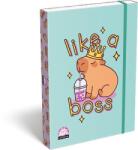 LIZZY Füzetbox, A4, LIZZYSULI, Lollipop Capybara, zöld (TICFBLCBA4) - becsiirodaker