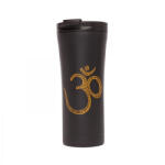 Bodhi Yoga Rozsdamentes acél bögre 480 ml - Om - Bodhi