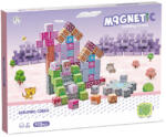  Mágneses építőkockák 113 db - lila város (RG31580)