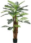 HOMCOM Plantă Artificială de Interior în Ghiveci, cu 36 Frunze din PE și Ciment, Ø16x160 cm, Verde | Aosom Romania (830-438V02GN)