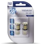 m-tech PREMIUM P21W BA15s 48LED, fehér, 2 db (LB354W)