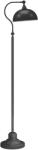 HomCom Lampadar pe picior pentru living rotativ la 180°, lampă în arc cu abajur reglabil, întrerupător la picior, 42x25, 5x152cm, negru | Aosom Romania (B31-316V90BK)